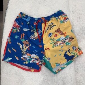 SOLD Polo Ralph Lauren Teddy Bear Swim Trunks